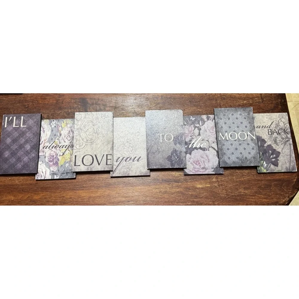 Wall Art Blocks That say 